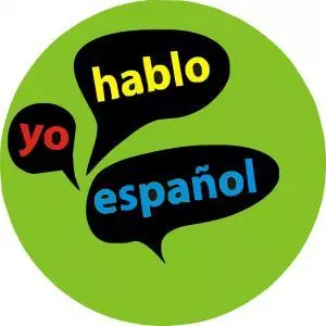 Фраза yo hablo español в речевых облаках