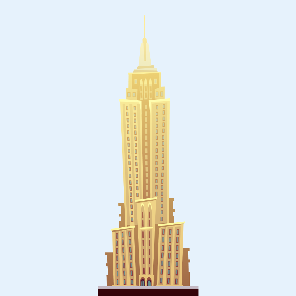 the Empire State Building