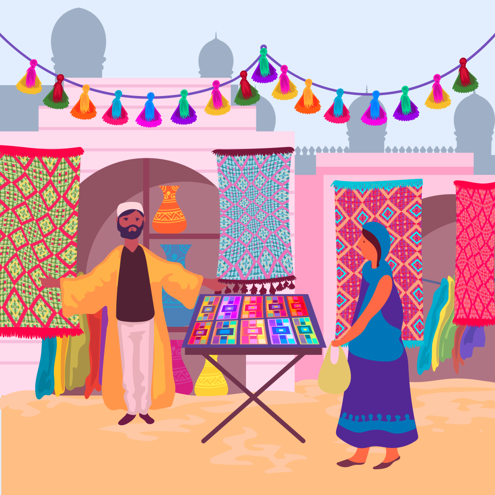 to buy souvenirs